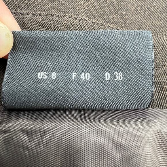 Akris Brown Pencil Skirt - Picture 4 of 10